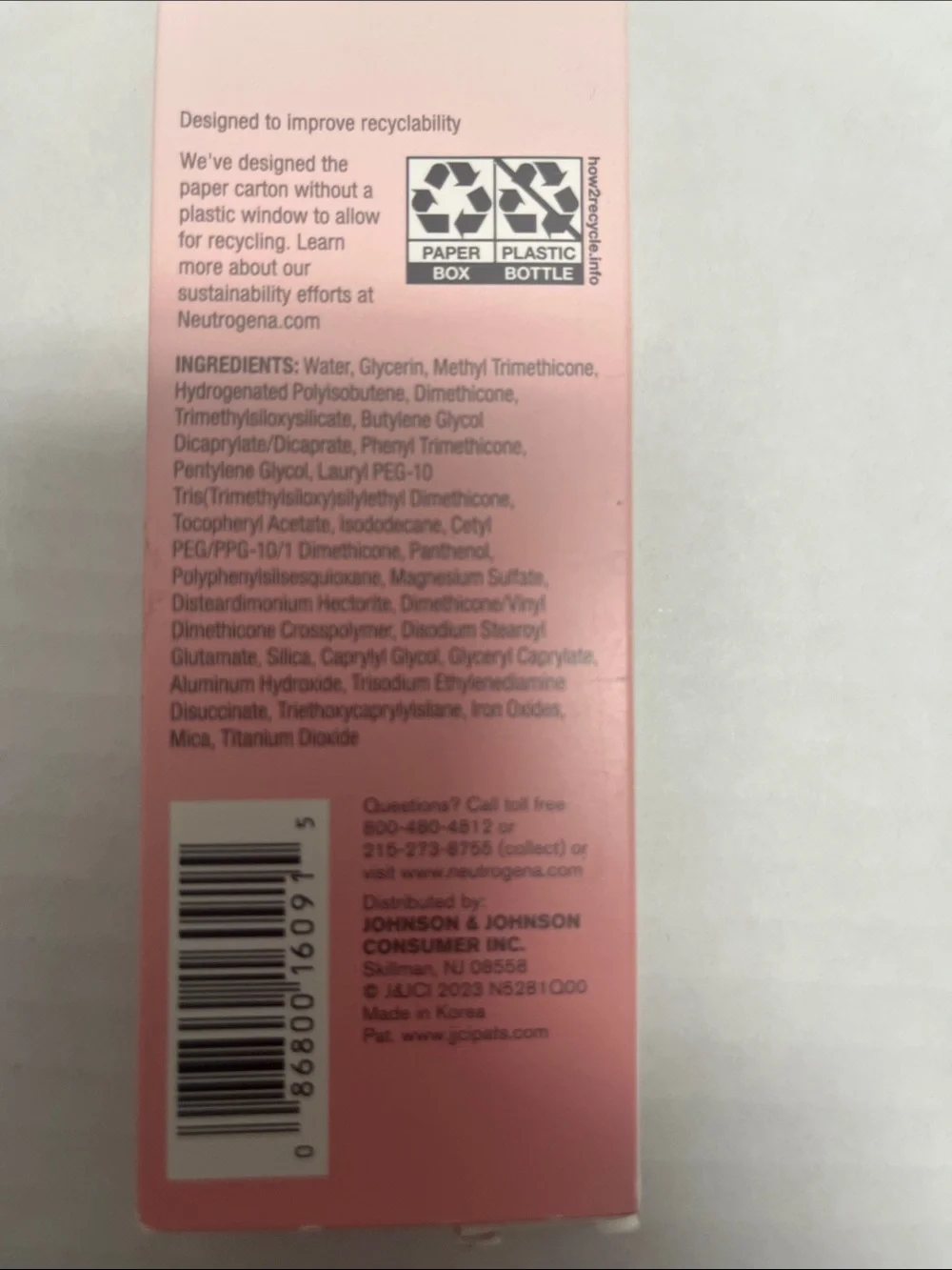 NWT Neutrogena Glow Perfector Pen Deep